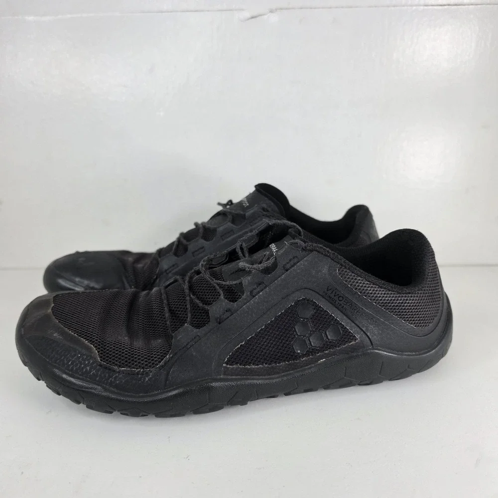 VIVOBAREFOOT Primus Trail FG EU 39L/US W 8.5 Minimalist Shoes Obsidian